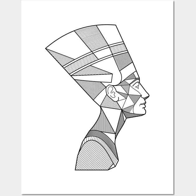 Nefertiti Queen Wall Art by marieltoigo